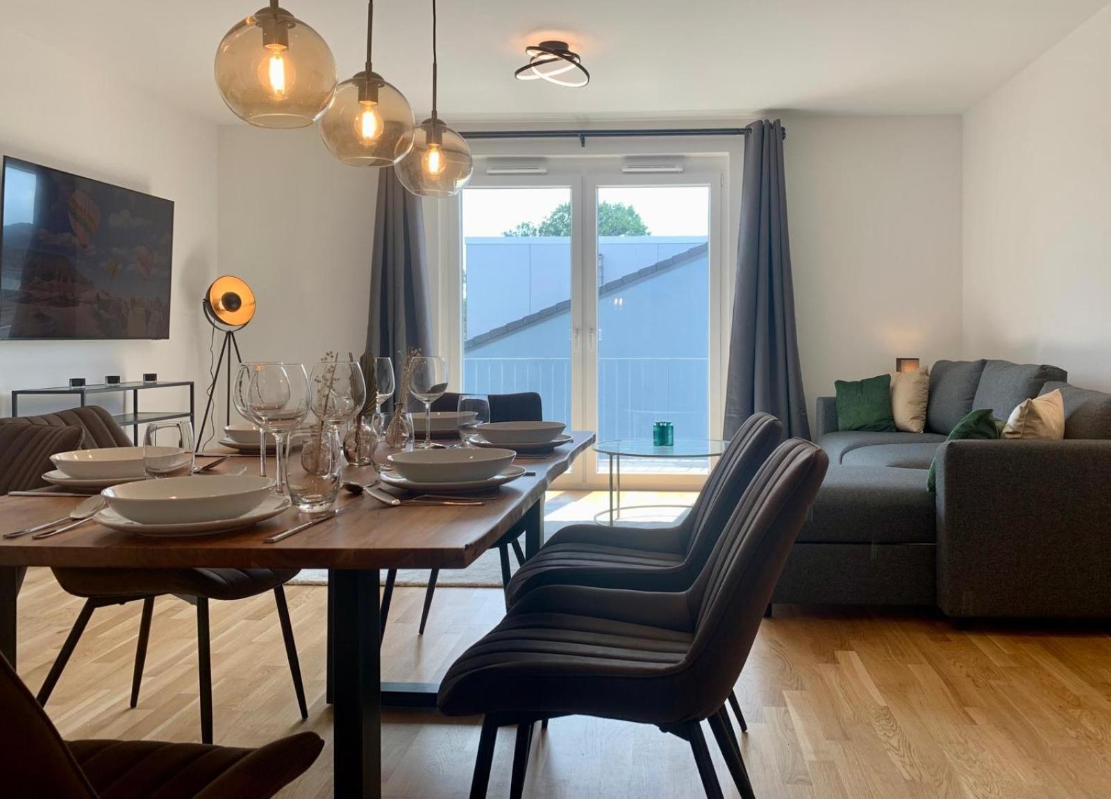 Apartment Tt Living I 2 I 4 Betten I Balkon I Tg-stellplatz